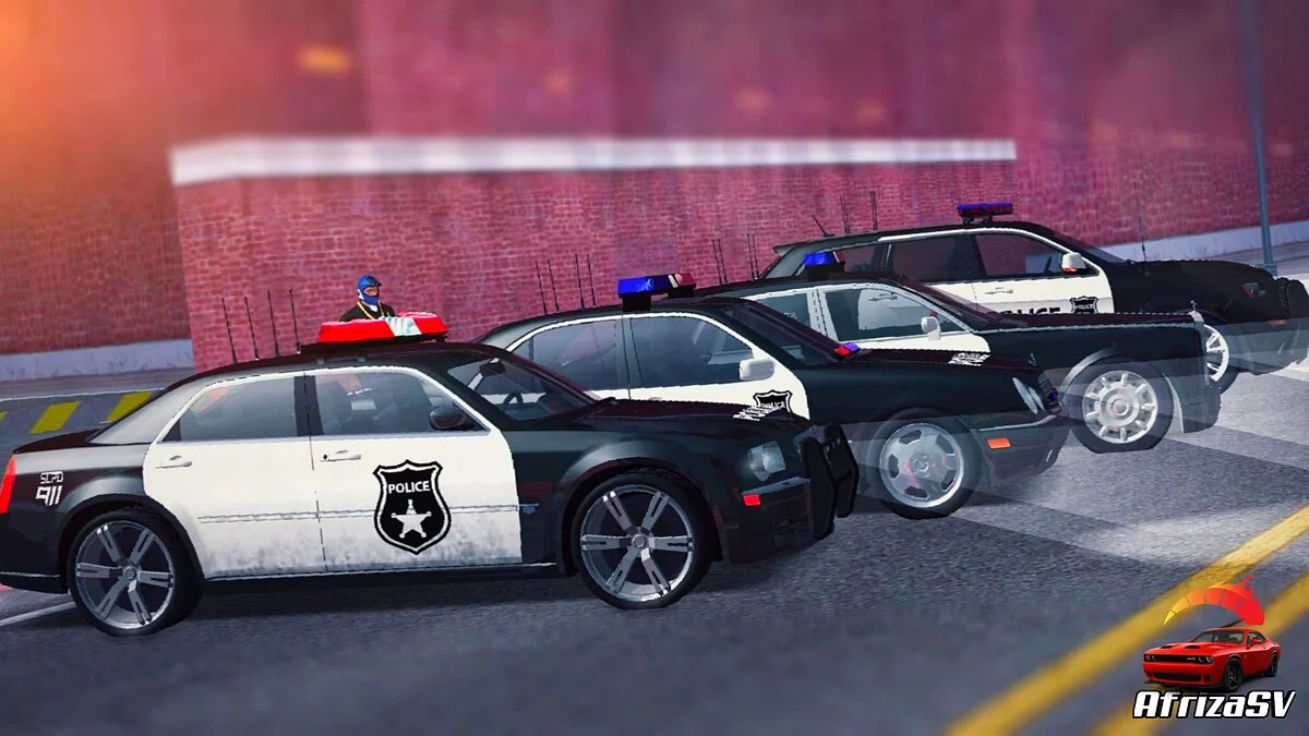 FANCY POLICE CAR PACK (DFF ONLY) / GTA San Andreas (iOS, Android)