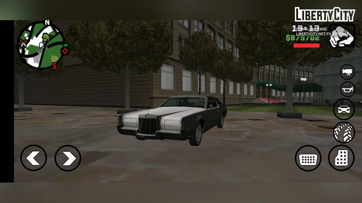 Збірка реальних машин з 90-х / GTA San Andreas (iOS, Android)