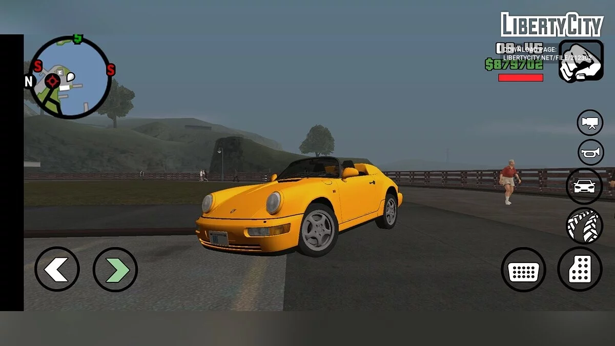 Збірка реальних машин з 90-х / GTA San Andreas (iOS, Android)