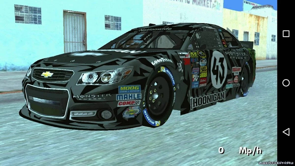 Chevrolet SS Nascar / GTA San Andreas (iOS, Android)