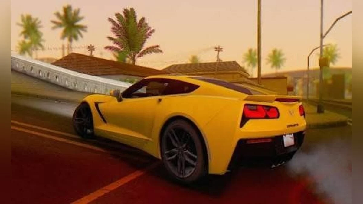 Chevrolet Corvette C7 Z51 / GTA San Andreas (iOS, Android)