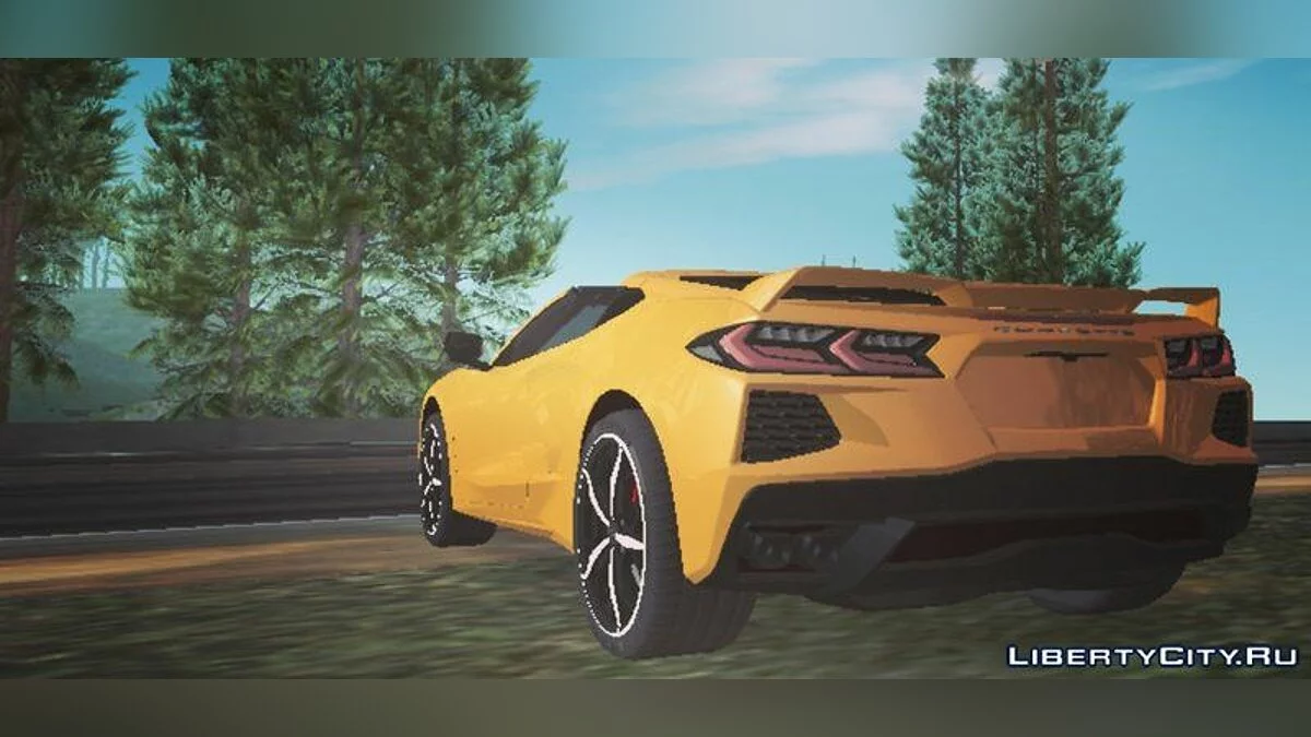 Chevrolet Corvette C8 2020 / GTA San Andreas (iOS, Android)