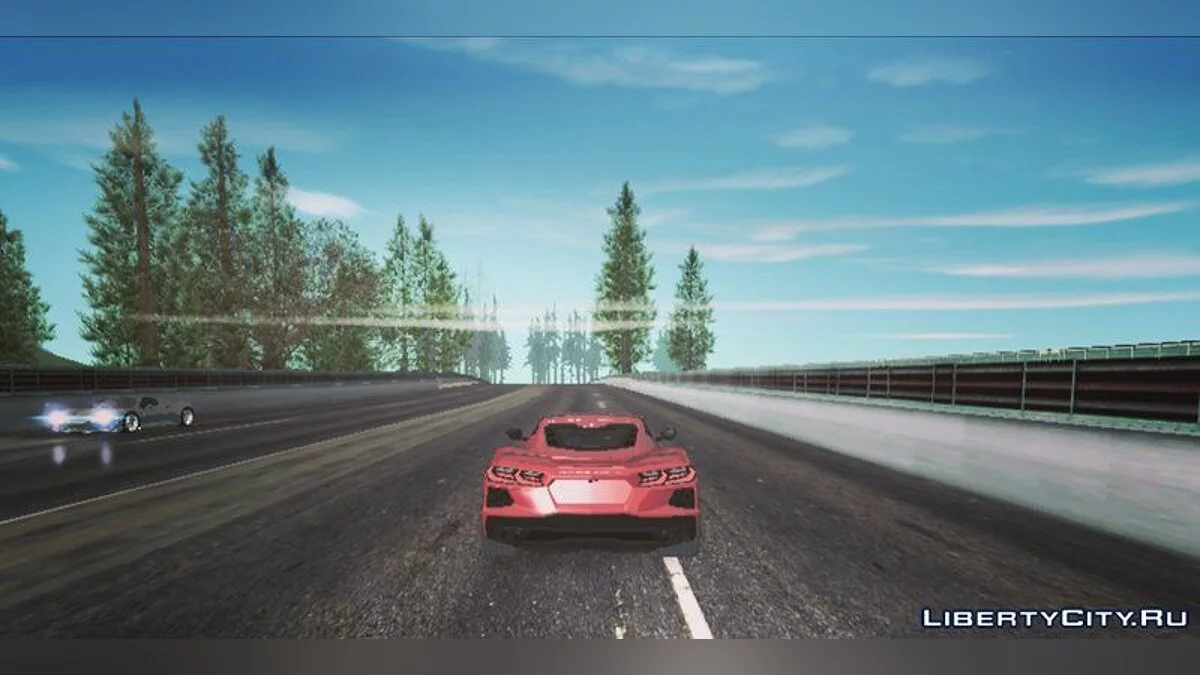 Chevrolet Corvette C8 2020 / GTA San Andreas (iOS, Android)