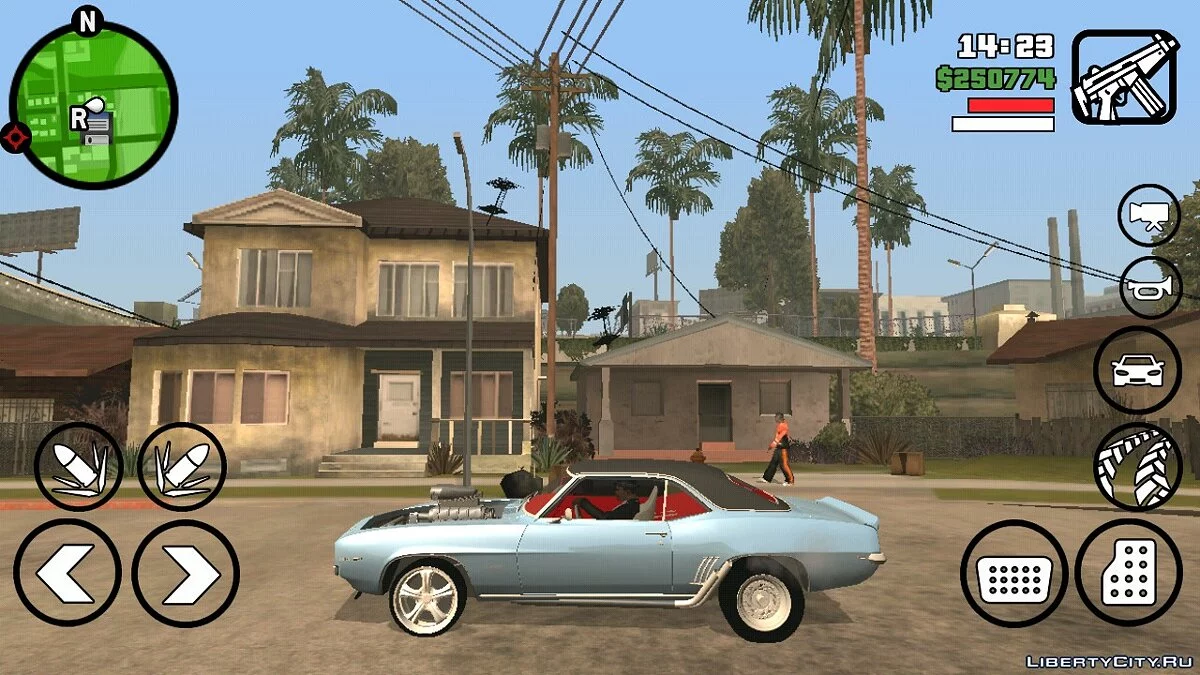 Camaro SS Drag (solo DFF) / GTA San Andreas (iOS, Android)