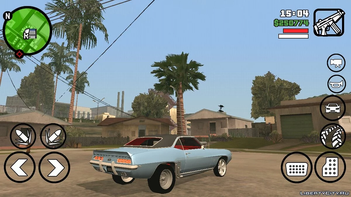 Camaro SS Drag (solo DFF) / GTA San Andreas (iOS, Android)