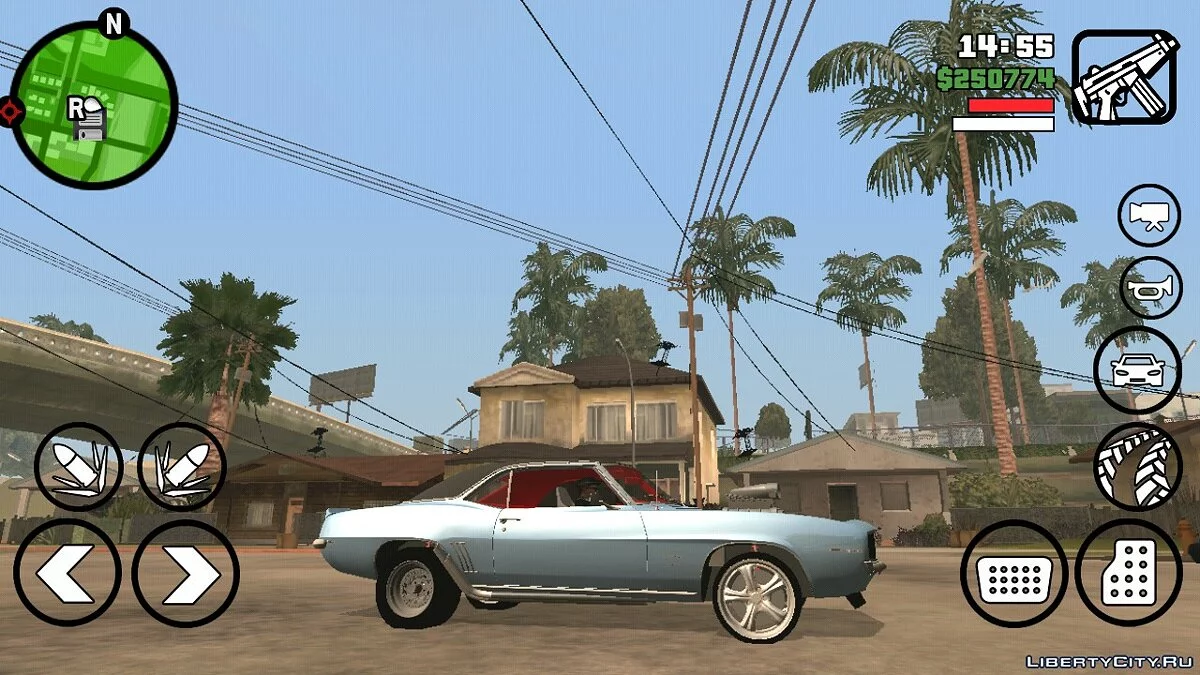Camaro SS Drag (solo DFF) / GTA San Andreas (iOS, Android)