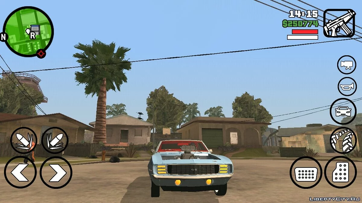 Camaro SS Drag (solo DFF) / GTA San Andreas (iOS, Android)