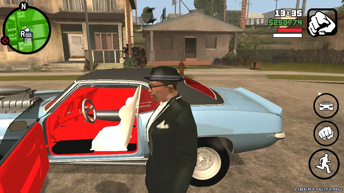 Camaro SS Drag (solo DFF) / GTA San Andreas (iOS, Android)