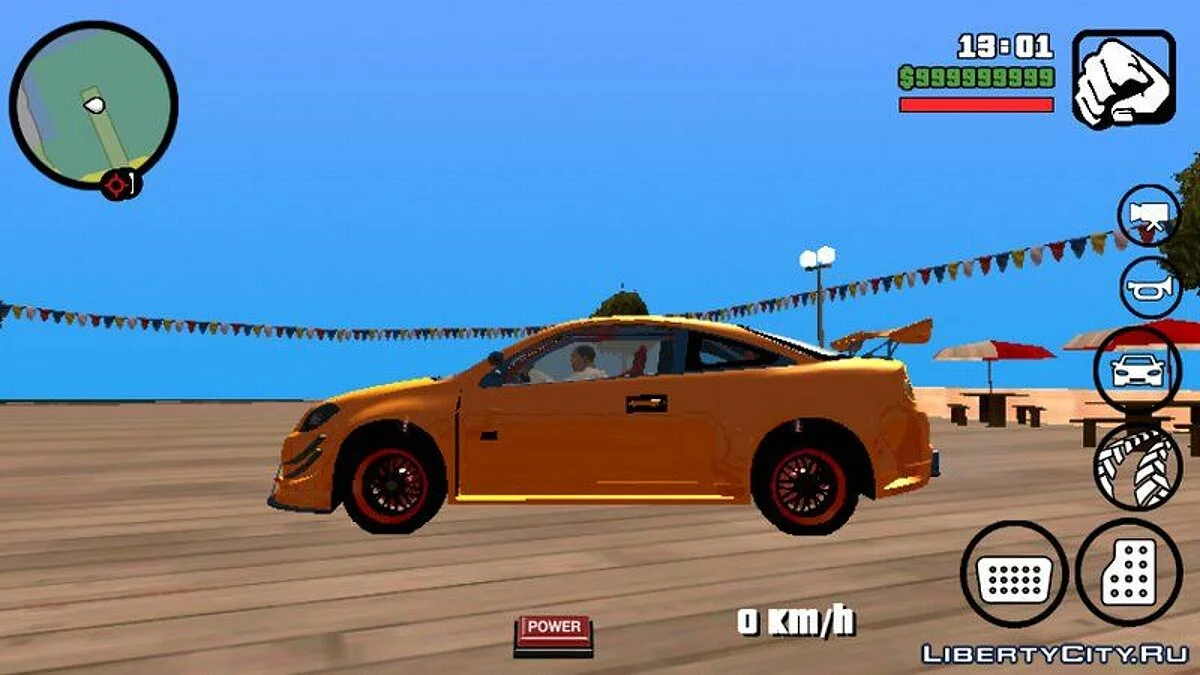 Chevrolet Cobalt SS (только DFF) / GTA San Andreas (iOS, Android)