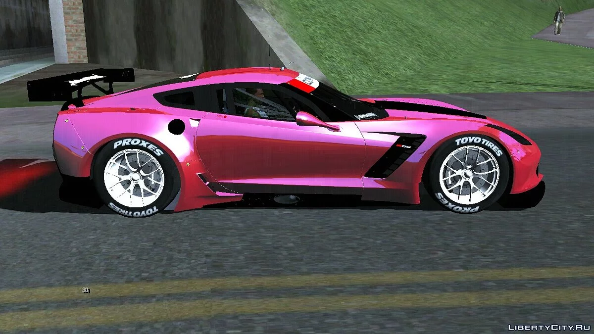 شيفروليه كورفيت C7R [RHA] / GTA سان أندرياس (iOS، أندرويد)