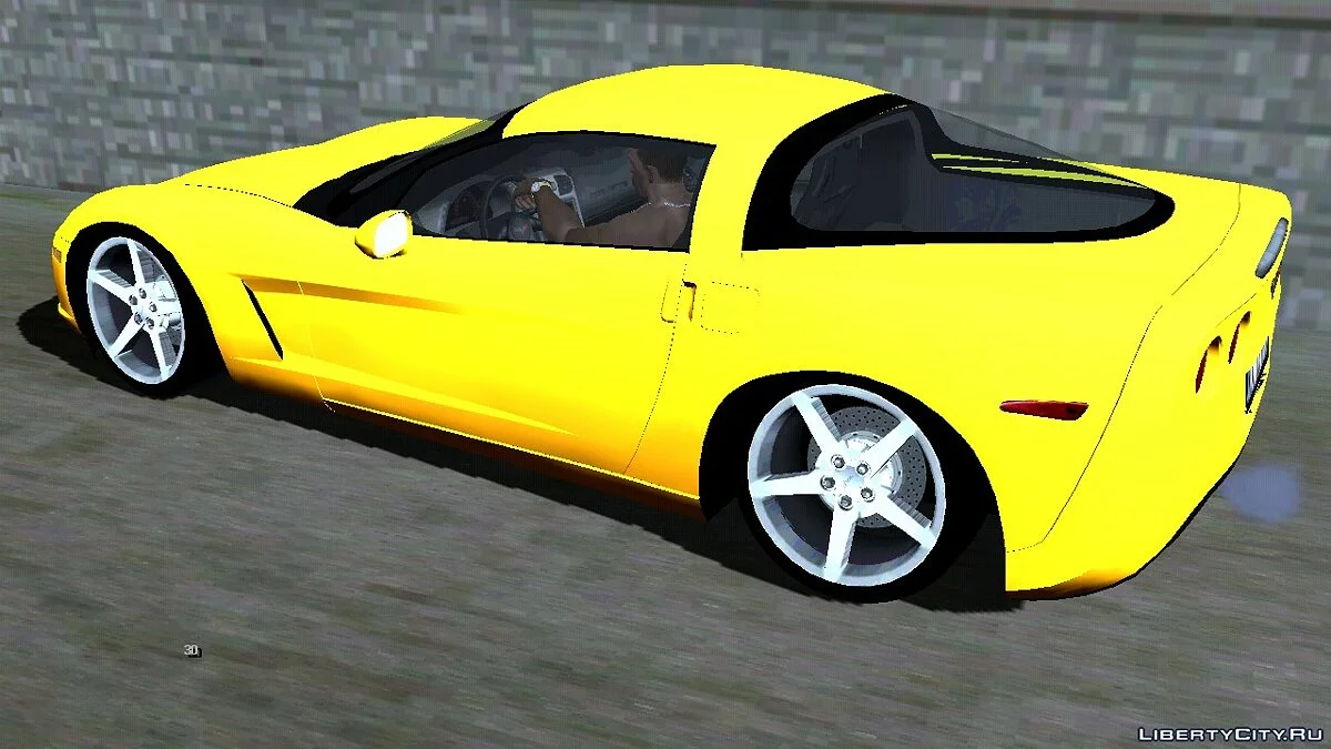 Chevrolet Corvette C6 / GTA San Andreas (iOS, Android)