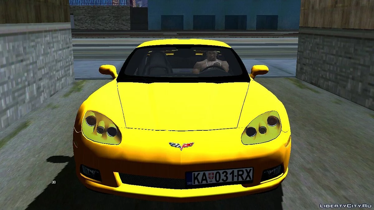 Chevrolet Corvette C6 / GTA San Andreas (iOS, Android)