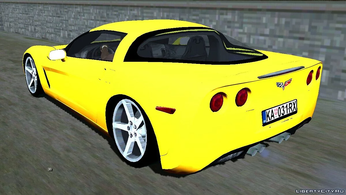 Chevrolet Corvette C6 / GTA San Andreas (iOS, Android)