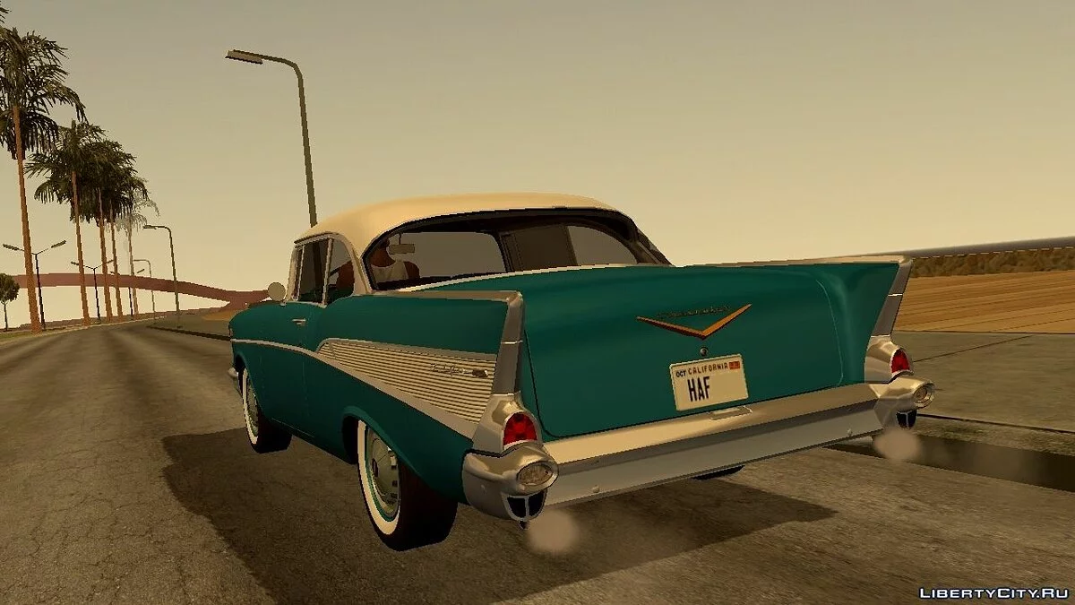 1957 Chevrolet Bel Air Спортивний Купе (2454) / GTA San Andreas (iOS, Android)