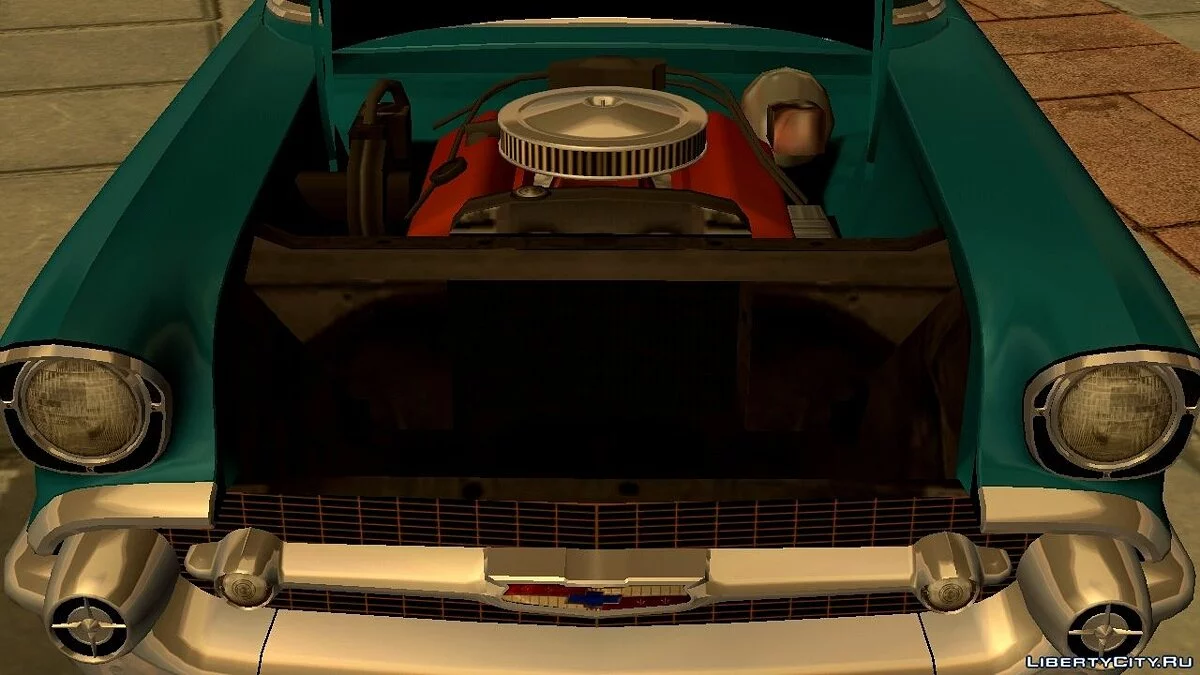 1957 Chevrolet Bel Air Спортивний Купе (2454) / GTA San Andreas (iOS, Android)