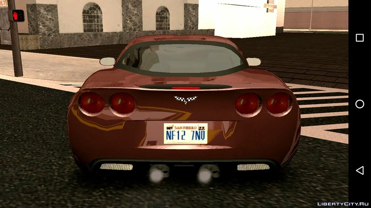 雪佛兰克尔维特 C6 v3.5(仅限 DFF) / GTA San Andreas (iOS, Android)
