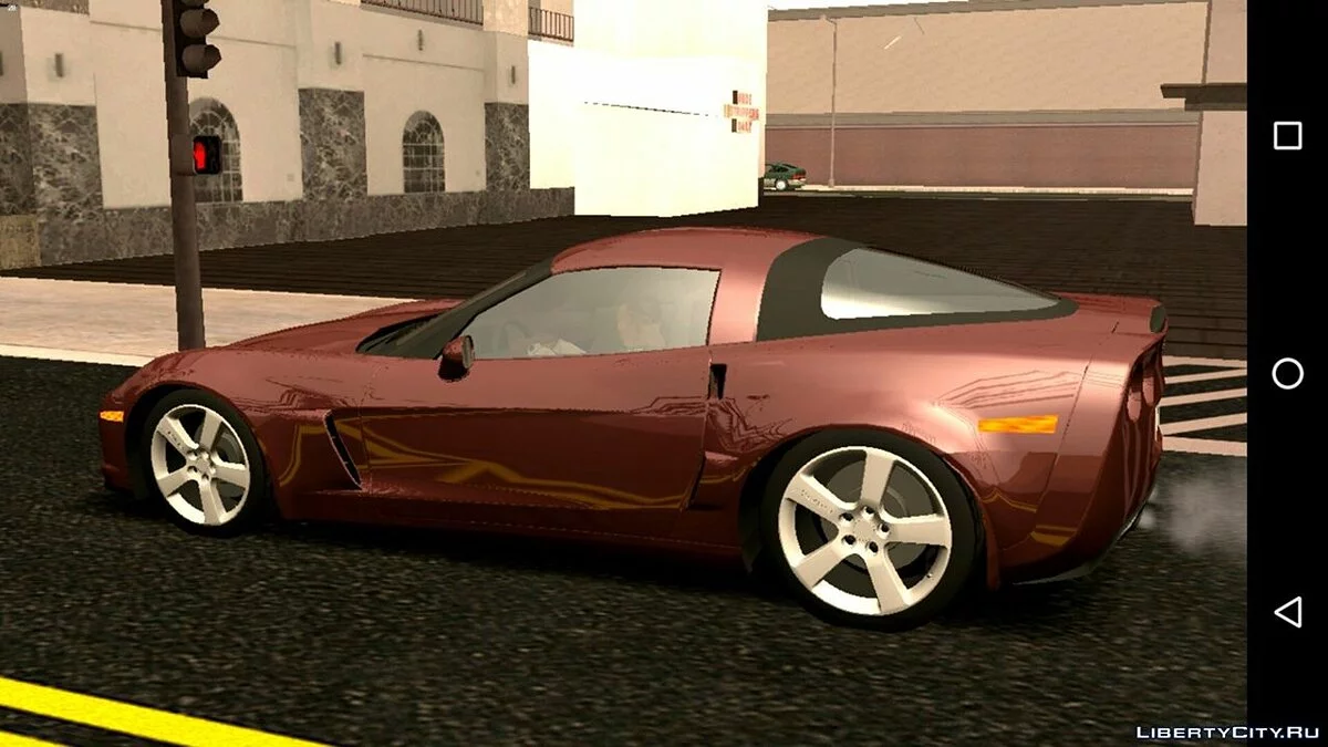 雪佛兰克尔维特 C6 v3.5(仅限 DFF) / GTA San Andreas (iOS, Android)