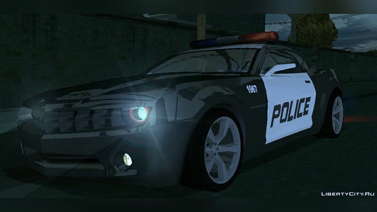 Chevrolet Camaro Police (solo DFF) / GTA San Andreas (iOS, Android)