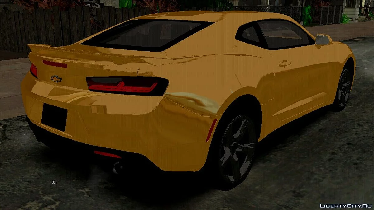 Chevrolet Camaro SS 2017 (тільки DFF) / GTA San Andreas (iOS, Android)
