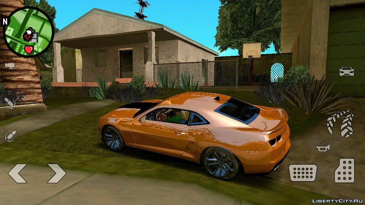 Chevrolet Camaro (DFF only) / GTA San Andreas (iOS, Android)