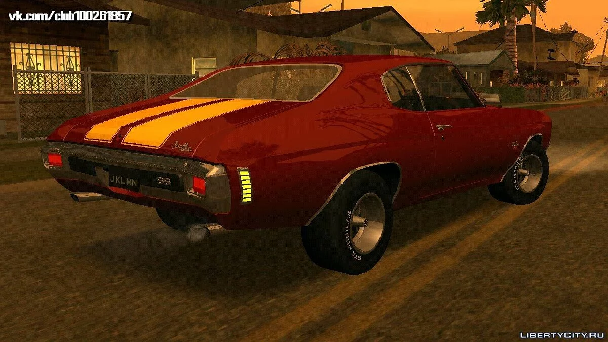 Chevrolet Chevelle SS 1970 v0.3 (only DFF) / GTA San Andreas (iOS, Android)