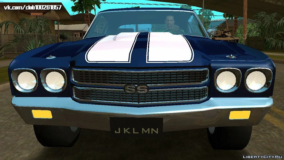 Chevrolet Chevelle SS 1970 v0.3 (only DFF) / GTA San Andreas (iOS, Android)