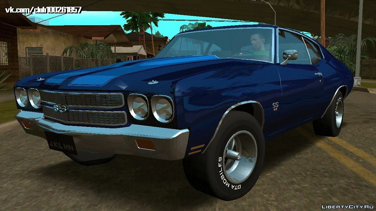 Chevrolet Chevelle SS 1970 v0.3 (only DFF) / GTA San Andreas (iOS, Android)
