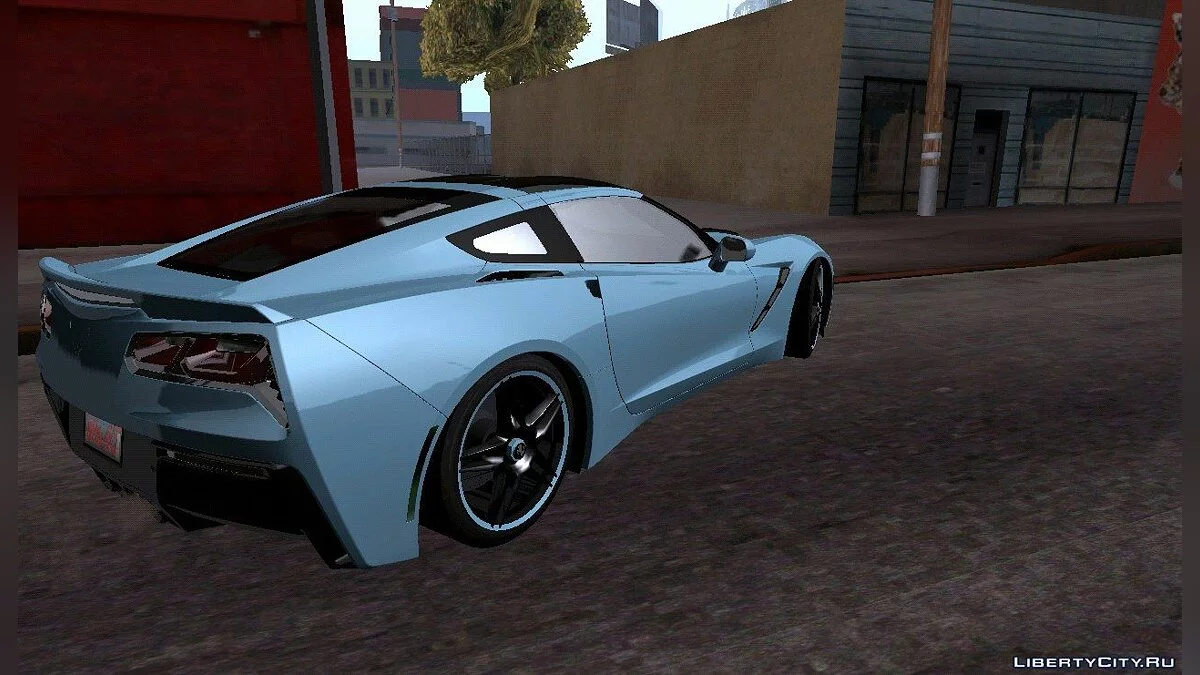 Chevrolet Corvette C7 (uniquement DFF) / GTA San Andreas (iOS, Android)