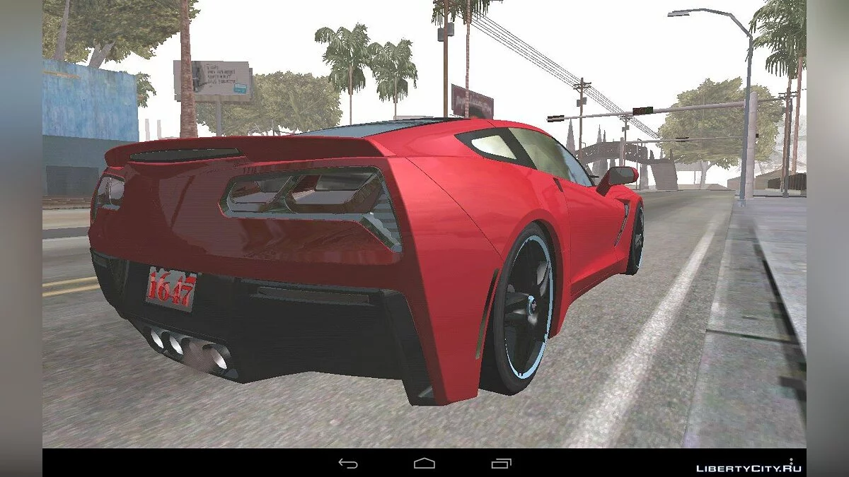 Chevrolet Corvette C7 (uniquement DFF) / GTA San Andreas (iOS, Android)