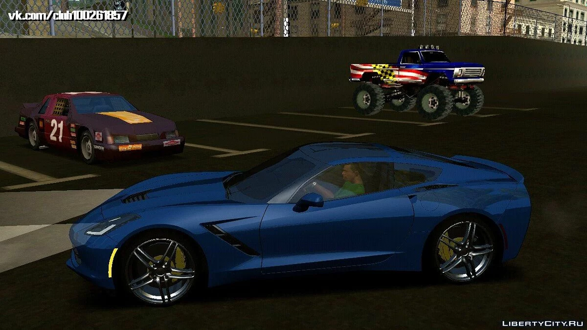 Chevrolet Corvette C7 (DFF only) / GTA San Andreas (iOS, Android)