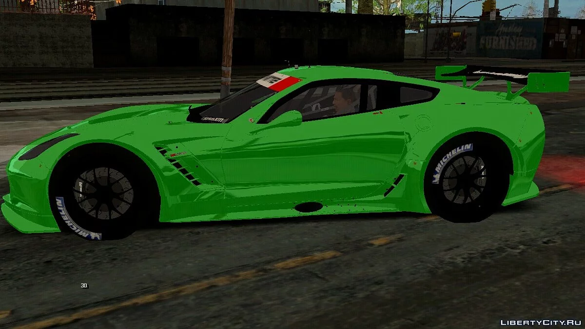 Chevrolet Corvette C7R GTE (PC y Móvil) / GTA San Andreas (iOS, Android)