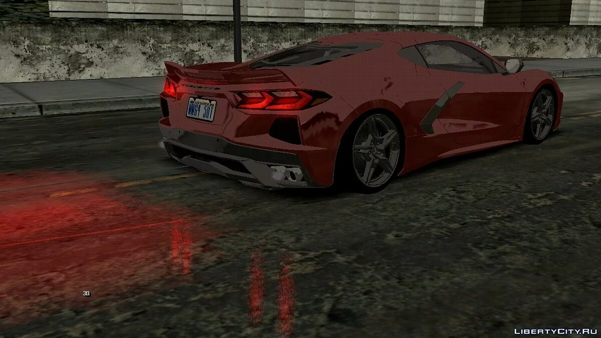 Chevrolet Corvette Stingray (PC and mobile) / GTA San Andreas (iOS, Android)