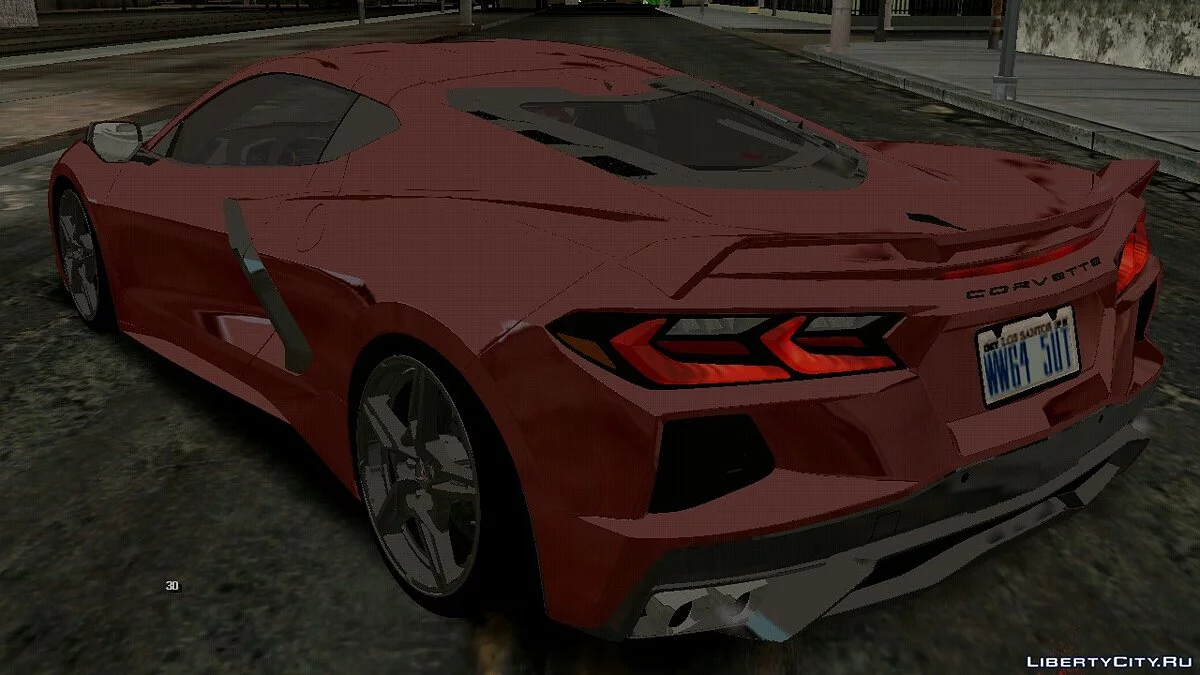 Chevrolet Corvette Stingray (PC and mobile) / GTA San Andreas (iOS, Android)
