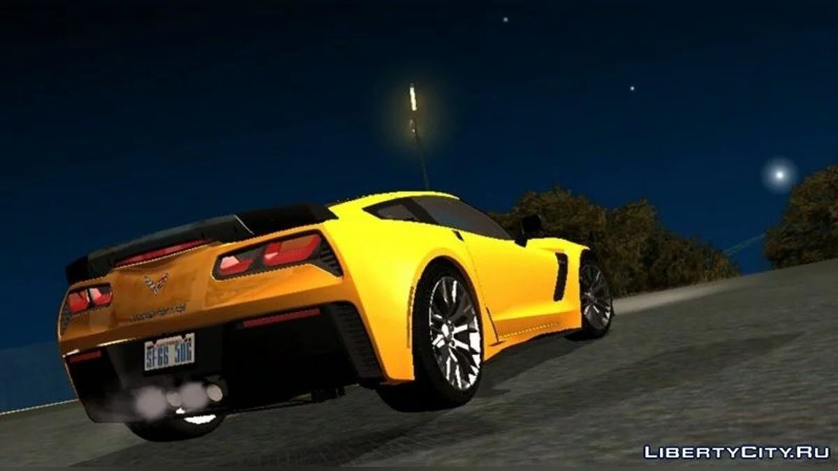 Chevrolet Corvette Z06 (C7) / GTA San Andreas (iOS, Android)