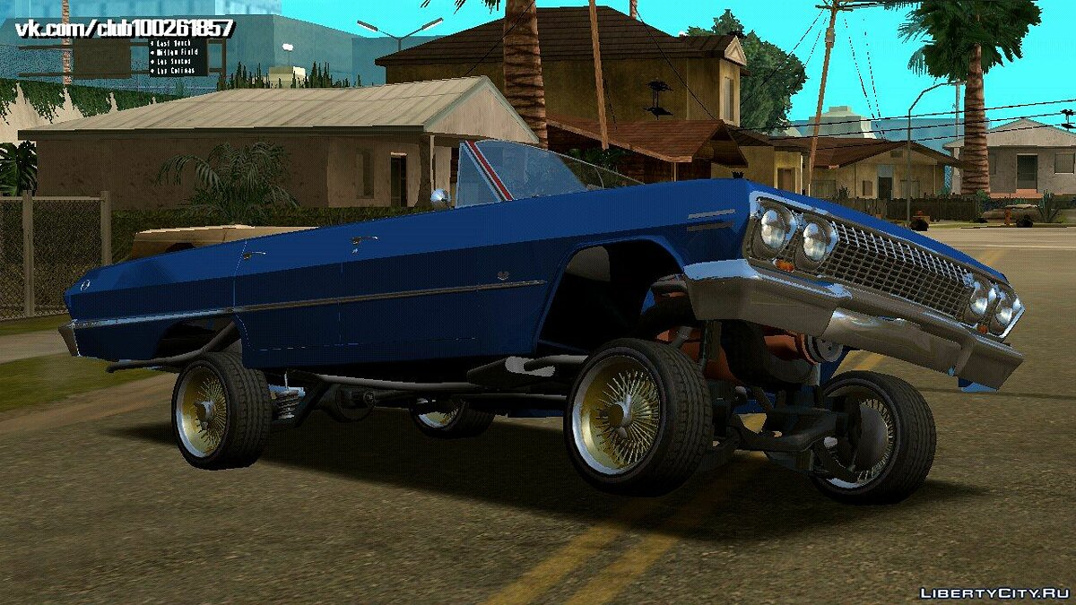 Chevrolet Impala 1963 lowrider para GTA San Andreas