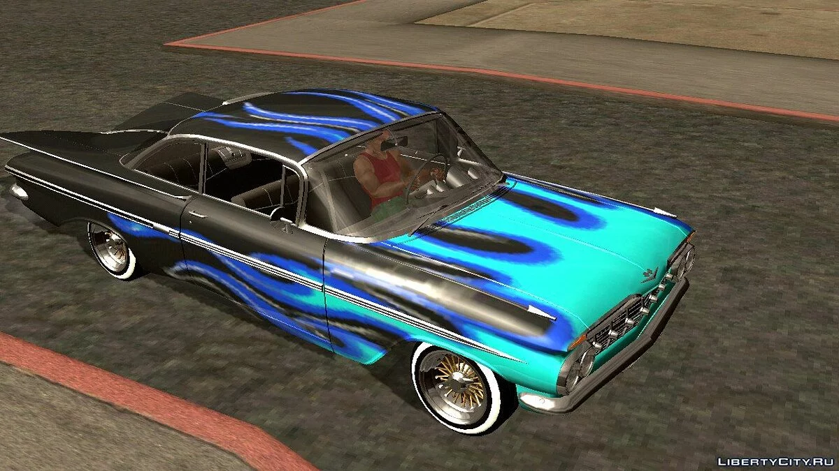 Chevrolet Impala '59 v5 (DFF uniquement) / GTA San Andreas (iOS, Android)