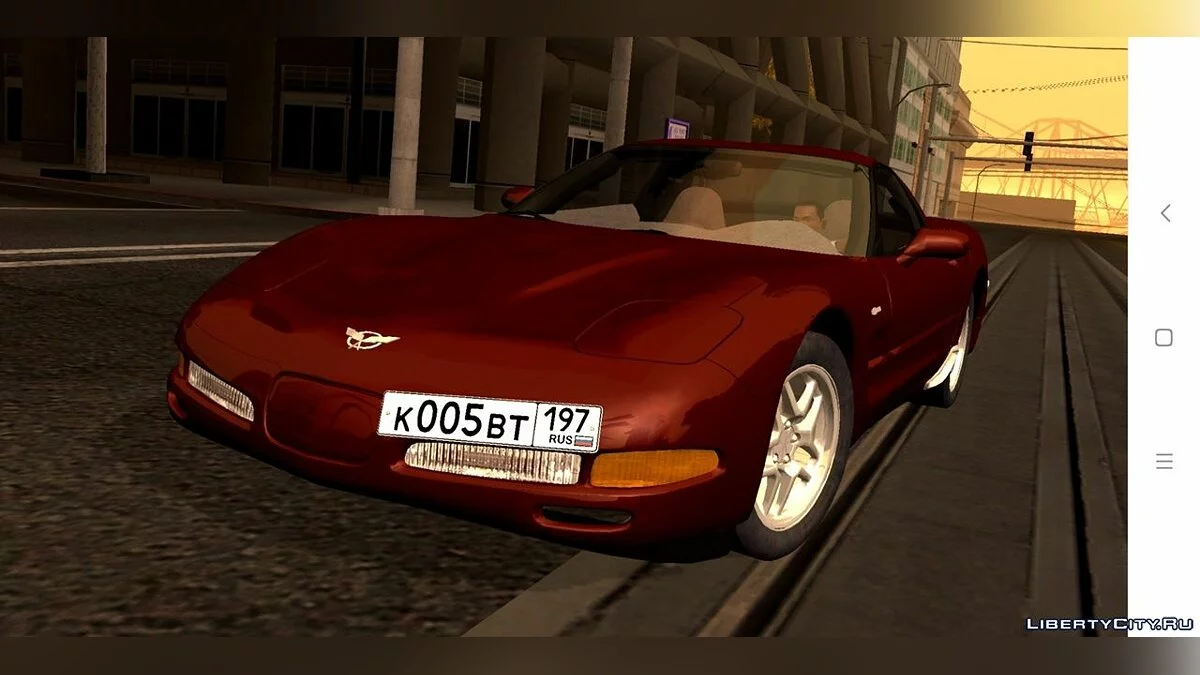 Corvette C5 (solo DFF) / GTA San Andreas (iOS, Android)