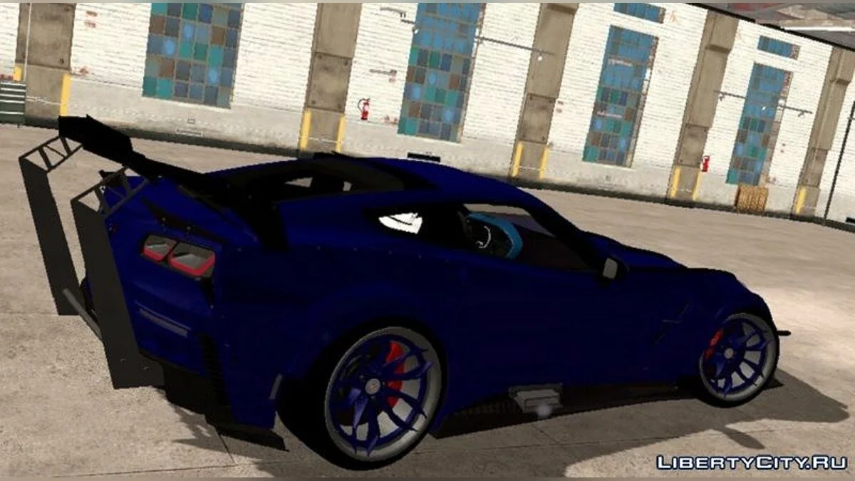 K.S. نسخة شيفروليه كورفيت جراند سبورت / GTA سان أندرياس (iOS، أندرويد)