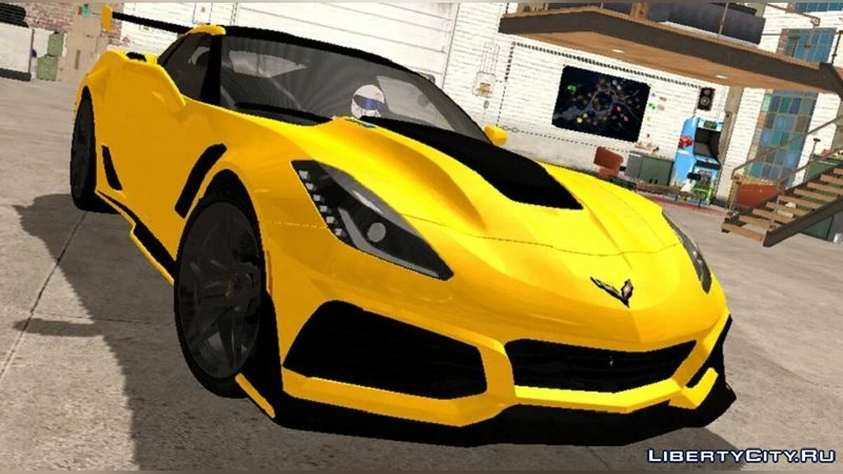 Chevrolet Corvette ZR1 / GTA San Andreas (iOS, Android)
