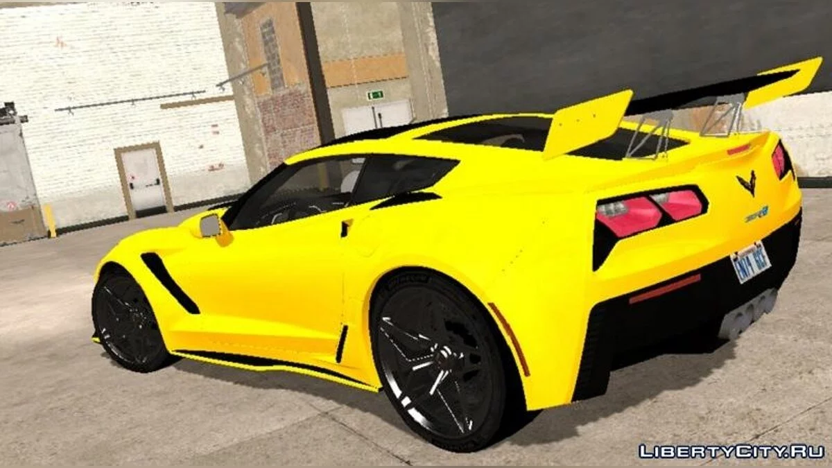Chevrolet Corvette ZR1 / GTA San Andreas (iOS, Android)
