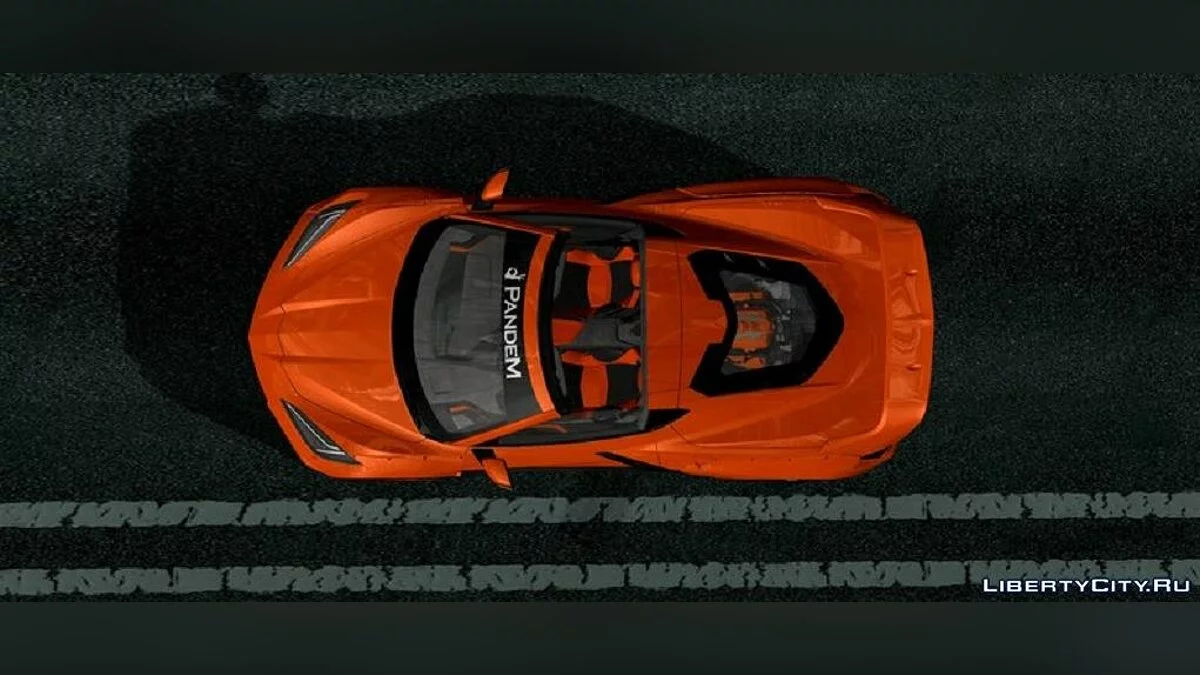 2020 Chevrolet Corvette Stingray Rocket Bunny / GTA San Andreas (iOS, Android)
