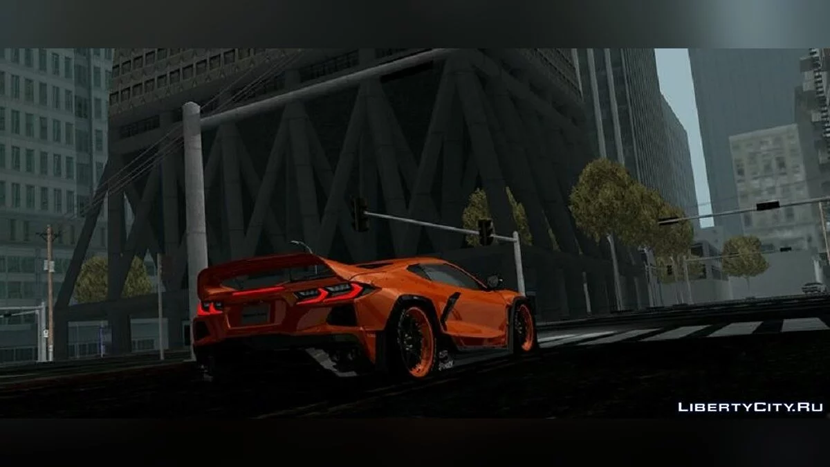 2020 Chevrolet Corvette Stingray Rocket Bunny / GTA San Andreas (iOS, Android)