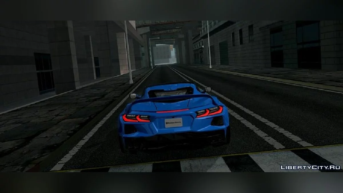 2020 Chevrolet Corvette Stingray Rocket Bunny / GTA San Andreas (iOS, Android)