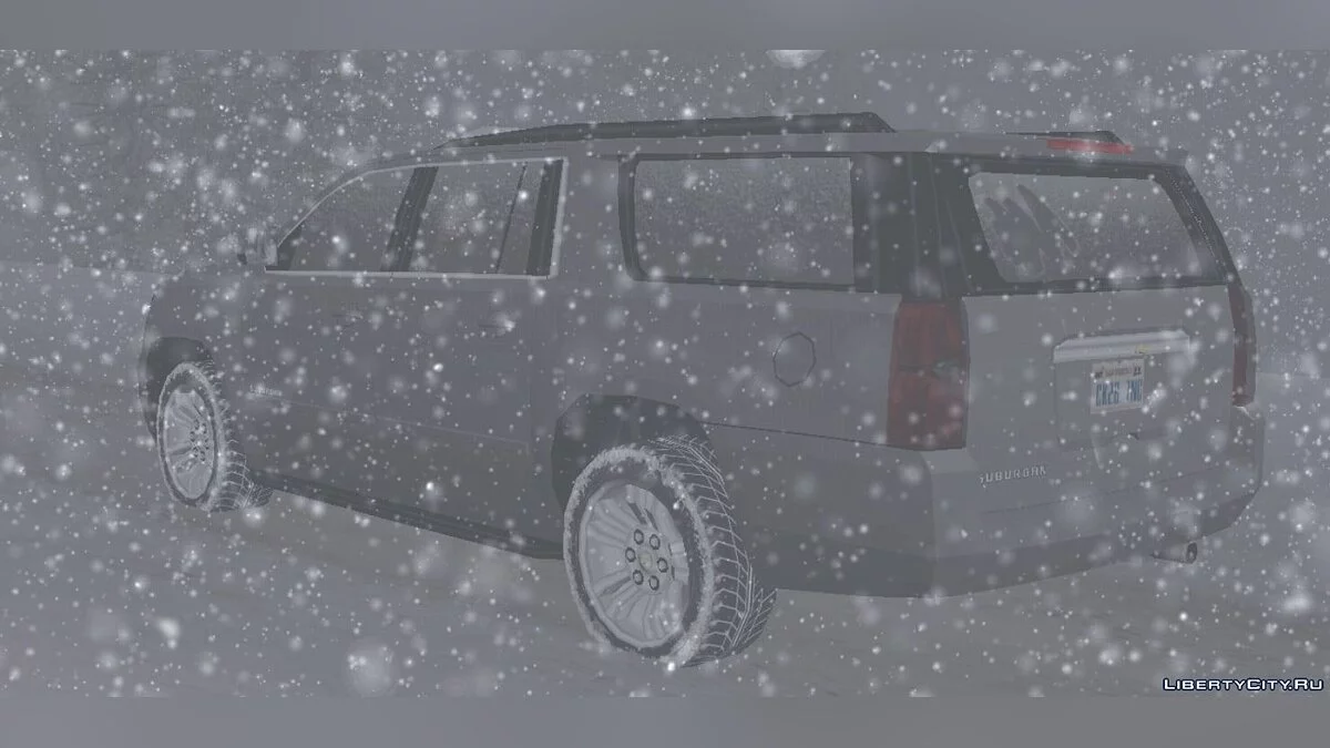 Chevrolet Tahoe winter version / GTA San Andreas (iOS, Android)