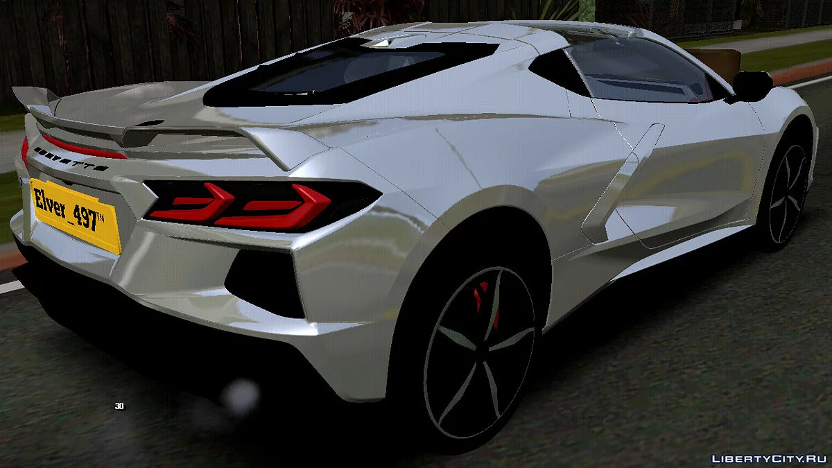 2020 Chevrolet Corvette C8 (лише DFF) / GTA San Andreas (iOS, Android)