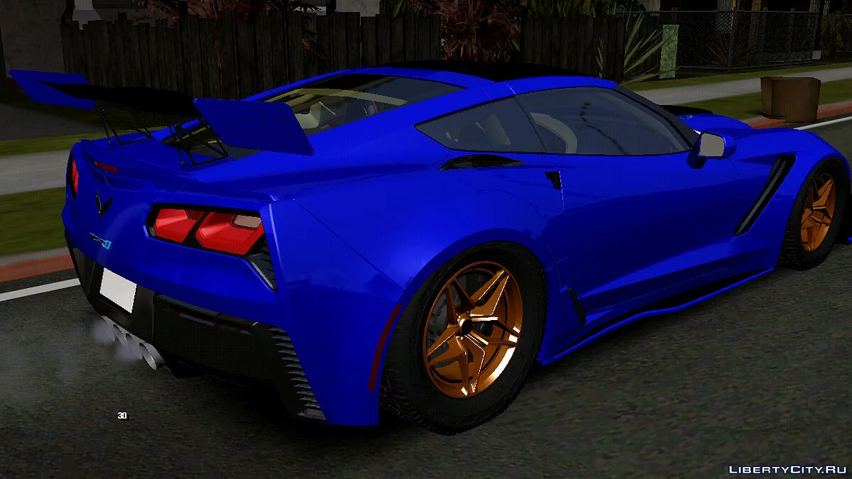 Chevrolet Corvette ZR1 (solo DFF) / GTA San Andreas (iOS, Android)