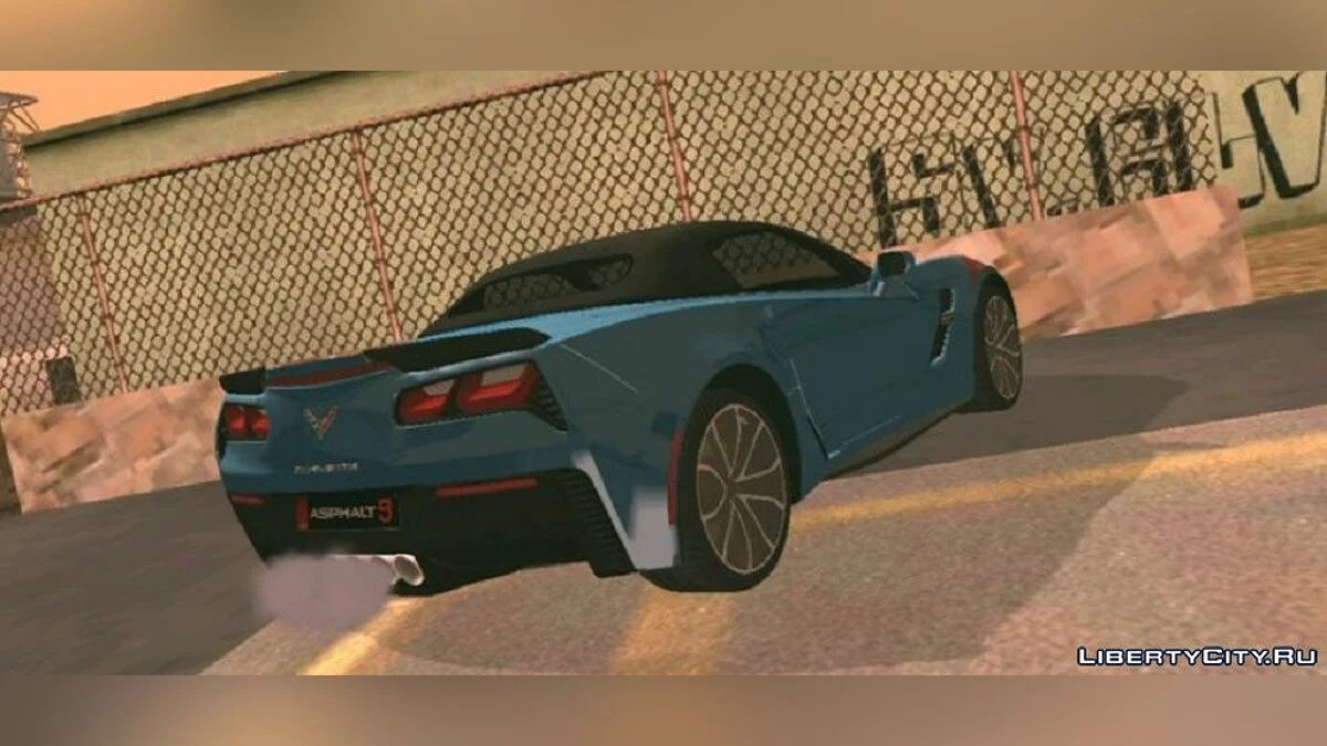 Chevrolet Corvette Grand Sport 2017 / GTA San Andreas (iOS, Android)