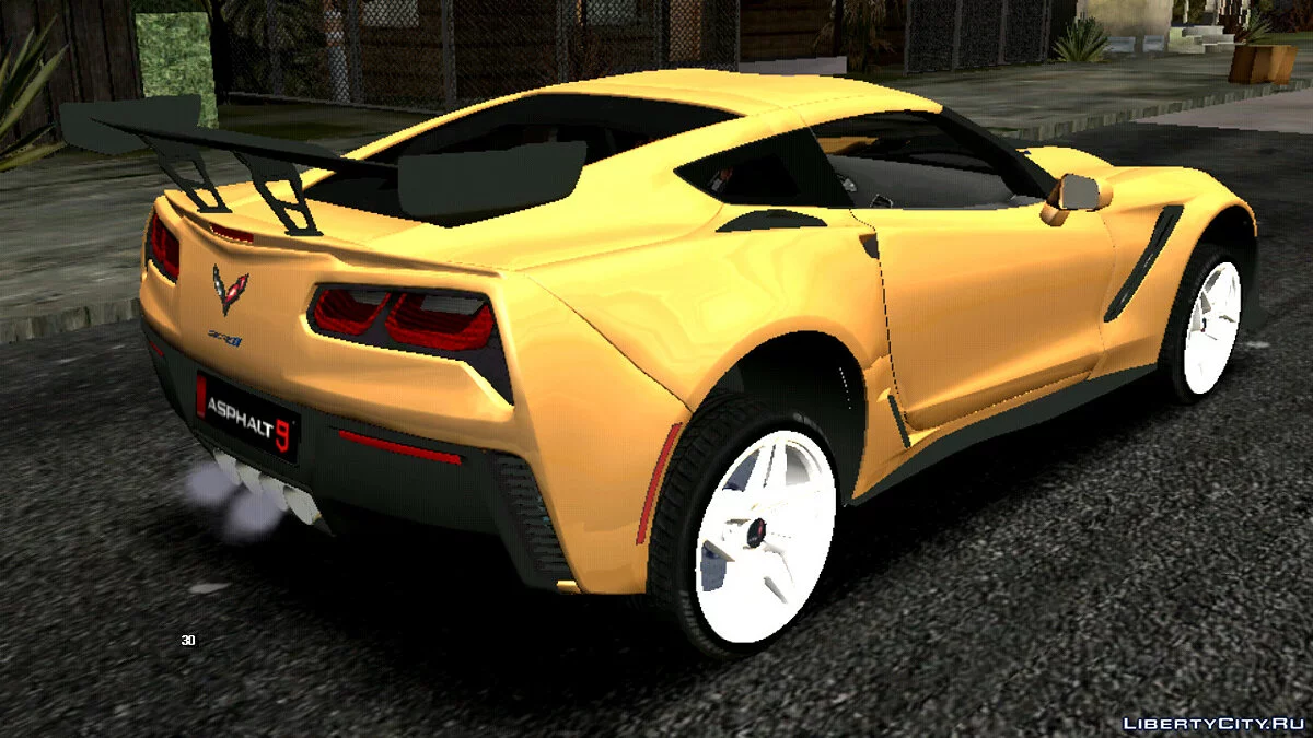 2019 Chevrolet Corvette ZR1 / GTA San Andreas (iOS, Android)
