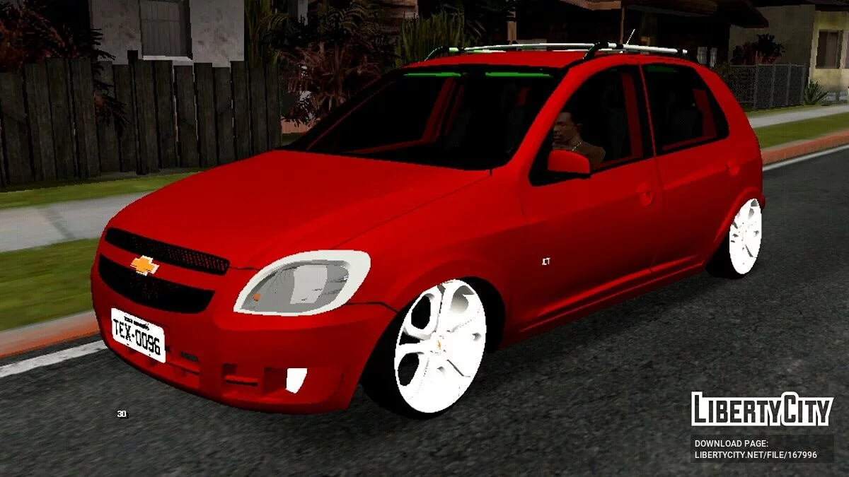 Chevrolet Celta 2012 / GTA San Andreas (iOS, Android)