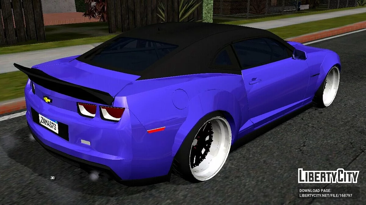 Chevrolet Camaro ZL1 Liberty Walk LB (DFF uniquement) / GTA San Andreas (iOS, Android)